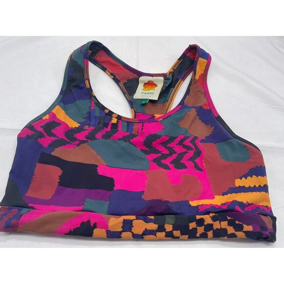 Farm Rio Top Abstract Patches Size XL - Picture 10 of 16